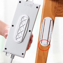 멀티 벽부착 슬라이드 브라켓 멀티캡 공유기정리 만능브라켓, 1개, 슬라이드 브라켓 화이트