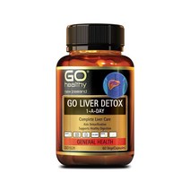 (뉴질랜드) 고헬씨 고 리버 디톡스 원어데이 하루한알 60캡슐 3팩 - 밀크씨슬 강황 Go Healthy LIVER DETOX 1-A-DAY