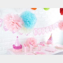 발렌타인 화이트 데이 파티 장식 꽃볼 홈인테리어 생일, 1개, 푸치샤