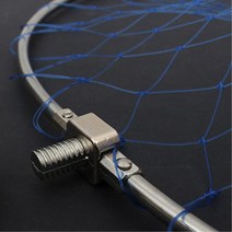 바다 뜰채망 세트 50CM 4절 스텐 프레임 낚시 뜰망 원투 물고기 민물 붕어 선상