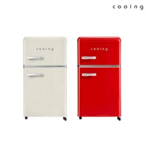 레트로 냉장고 REF-D85 80L 미니 소형 원룸 사무실, 모던크림 REF-D85C