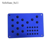 1pc 유니버설 카 플로어 매트 발 뒤꿈치 스커프 플레이트 미끄럼 방지 카펫 패치 자동차 합금 마모 플레이트 미끄럼 방지 패드, F