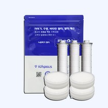 대림바스 디클린 샤워기 호환필터 3개 [이온폴리스], 2. 샤워기 염소녹물 필터 3개