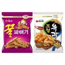 농심 꿀꽈배기 대용량 285g 1 + 1 조청유과 대용량 300g, 5세트
