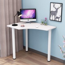 모서리 기역책상 코너 코너형 듀얼 모니터 컴퓨터 책상 ㄱ 기억 자 원룸 자취 좁은방 재택, 단풍테이블