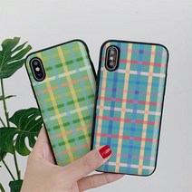 [바보사랑] [호환용]갤럭시S20 노구 체크2 카드케이스, 기종선택:옵티머스G5 / 디자인선택:그린, 상세 설명 참조