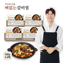 [박수홍착한] 박수홍의 착한 뼈없는 갈비찜 500g X 4봉, 상세 설명 참조, 상세 설명 참조, 상세 설명 참조