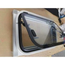 캠핑카 창문 카라반, 500x300 외삽 창 검정색 프레임
