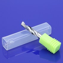 판넬절단기 알루미늄 CNC 공구 용 6mm 단일 플루트 밀링 커터 카바이드 본드 엔드 라우터 비트 복합 패널, 01 2Pcs 6x15x50L