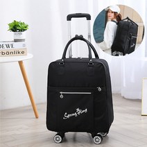 AG│(블랙) 캐리어백팩 바퀴달린백팩 골프캐디백