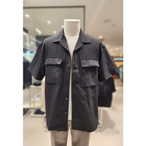 킨록 [킨록]S/S 세미오버 텍스쳐드 반팔 셔켓 AKL IFI21