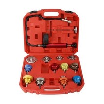 누수탐지기 14Pcs 라디에이터 펌프 압력 누출 테스터 감지기 냉각수 시스템 테스트 도구 세트