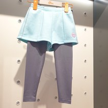 네파키즈(NC서면점) 여아 아이리스 반바지 레깅스 파스텔 민트 KG26305