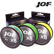JOF 죠프 8합사줄 500m 0.6호 0.8호 1호 2호 3호 4호 5호 6호 8호, 핑크, 6.0
