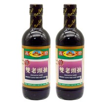 쌍노두소스 중화간장 카라멜 20% 함유 노추간장 2병, 2개, 500ml