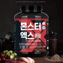 단백질보충제 헬스 프로틴 몬스터엑스 4통
