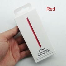 삼성 Galaxy Note 10 용 S-Pen Note 10 + plus 용량 성 스타일러스 터치 펜 액티브 S 펜 Bluetooth N970 N975, Red