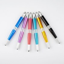 뷰티체인지 반영구 라인 듀얼 엠보 수지 겸용펜 듀얼펜대, 퍼플