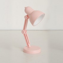 미니미 레트로 독서등 컬러 미니스탠드조명, 핑크