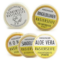 해스링거 면도 비누 60g 천연 쉐이빙 솝 Haslinger, Sheepmilk