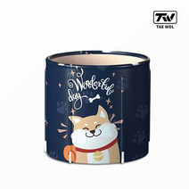 쵸코리아 반신욕기 70cm 이동식 T성인 대형 욕조세트 접이식 1 인 욕조 목욕대야 목욕통, 핑크