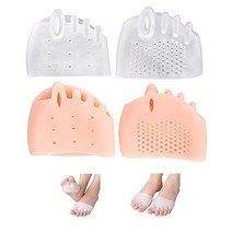 중족골 패드 발볼 쿠션 젤 발가락 분리기 발가락 스페이서 중족골통용 발가락 없는 앞발