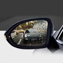 시야확보 사이드미러 발수코팅지 도요타프리우스V 차량용 최고급필름, 1개, 프리우스 발수필름