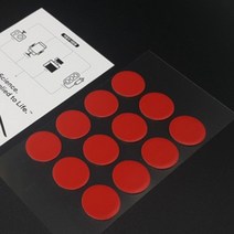 차량용 디퓨저 고정 폼 테이프 대쉬보드 내장 원형 1P