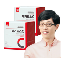 메가도스C 3000 고함량 비타민C 100포 X 2개, 메가도스C 3000 100포 x 2개, 쇼핑백 O (+0원)
