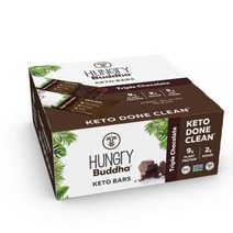 Hungry Buddha 케토 바 트리플 초콜릿 각 1.4온스 / 12팩