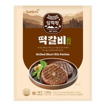 삼양 임꺽정 떡갈비1200gX2팩, 임꺽정떡갈비1.2kgX2팩