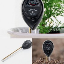 (블랙) 토양 수분측정기 토양성분분석 수분검사