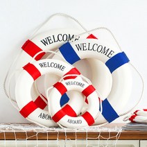 트루픽 마린스타일 썸머 튜브 여름 인테리어 촬영 소품, 레드 20cm