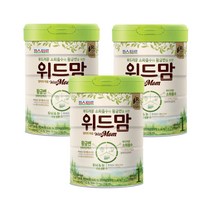 [파스퇴르] 업그레이드 위드맘 제왕 1단계 3캔 / 0-6개월