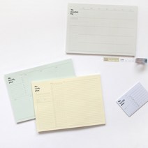 [건망증] 더메모 빅패드 노트(노트패드 대떡메모지), study