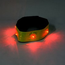LED 형광 안전 밴드 반사 야광 완장 1P, 1개