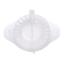 만두만드는기계 만두피 가정용 반죽 틀 2In 1 수동 토틸라 메이커 반죽 프레싱 도구 만두 인공물 래퍼 금, 17 D04 1pc White