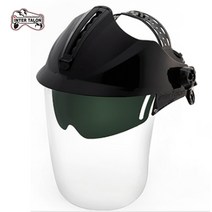 인터텔론 이중보안면 맨머리형 ST-82GB투명 안면보호구