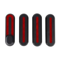 4x 휠 커버 허브 캡 보호 쉘 xiaomi mi electric scooter pro 2 m365 스쿠터 액세서리 용 반사 스티커, 회색, 협력사