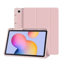 제이로드 갤럭시탭 S6 라이트 호환 S펜 홀더 케이스, 베이비핑크