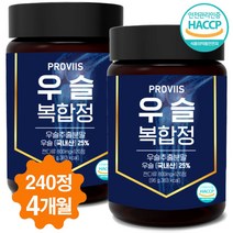우슬 복합물정 우슬복합정 우슬 추출물 보스웰리아 초록입홍합 상어연골 참당귀 등복합물 120정, 2병