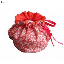 티코지 크리에이티브 플라워 패턴 찻주전자 커버 아름다운 눈길을 끄는 코튼 홀더 슬리브 가정용, G, 1개