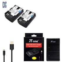 상세설명참조 캐논 LP-E6N 호환배터리 듀얼충전기 EOS 5DS 5DSR, 듀얼충전기1개 호환배터리2개 세트