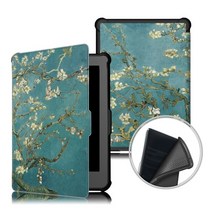ebook리더기 이북리더 전자책뷰어 kobo clara hd 6 인치 pu 가죽 리더 스마트 커버 용 업그레이드 된 보호 케이스 kobo n249 funda auto sleep, 살구 업그레이드, 코보 클리어 HD