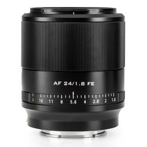 VILTROX 풀 사이즈 광각 Sony 단 초점 렌즈 AF 24mm F1.8 오토 포커스 소니 FE