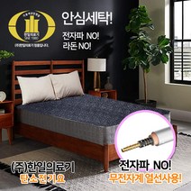 한일의료기 특허받은 전자파 걱정 없는 제 3세대 탄소 온열매트 유해물질 제로, 싱글(100 X 200)