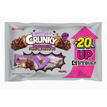 롯데 크런키 더블크런치바미니 513g (사탕증정), 1
