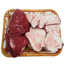 해피아 한우 선물세트 사골세트 3kg(사골2kg+사태1kg) 소고기 안동한우, 1세트