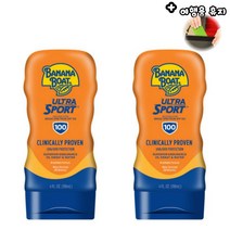바나나보트 선크림 SPF 100 118ml x 2개 + 여행용휴지