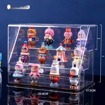 피규어장식장 레고진열장 전시대 투명 전시장 정리대 박스 건담 디스플레이 아크릴, C.밝은 회색